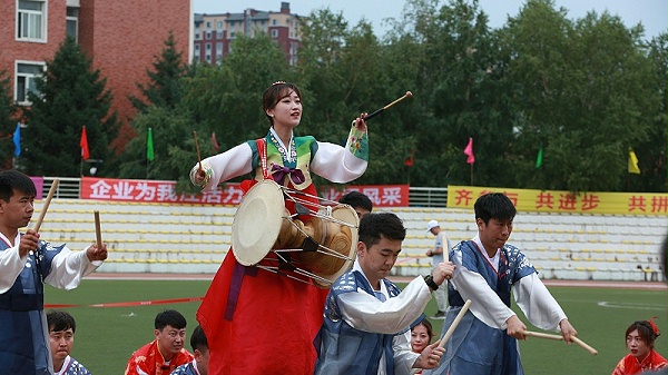 中国光大集团驻长企业2019年职工运动会、民族特色开幕表演